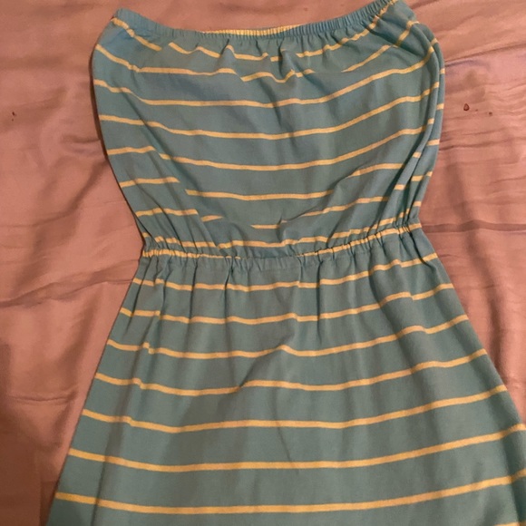 Old navy x small strapless cotton summer sundress - Picture 6 of 8